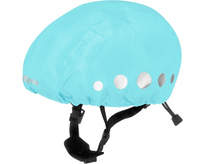 Playshoes regenhoes fietshelm polyester turquoise maat M